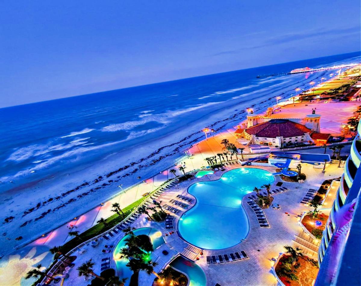 2 Bedroom Direct Oceanfront Wyndham Ocean Walk Daytona Beach 2226-0 Eksteriør bilde