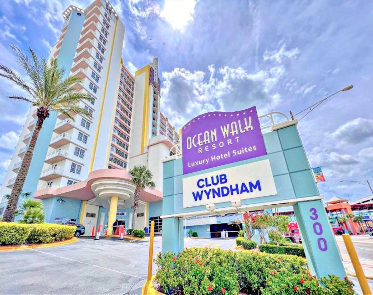 2 Bedroom Direct Oceanfront Wyndham Ocean Walk Daytona Beach 2226-0 Eksteriør bilde